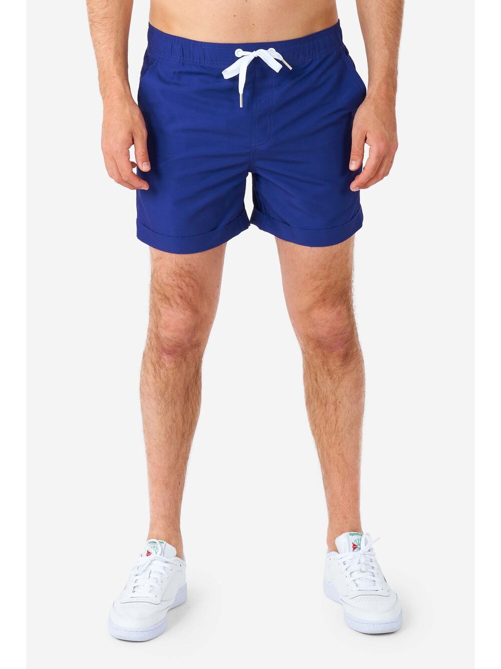 new Opposuits Sz Medium m Blue Navy Royale Men’s Summer Beach Shorts solid